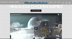 Desktop Screenshot of headlesschickengames.com